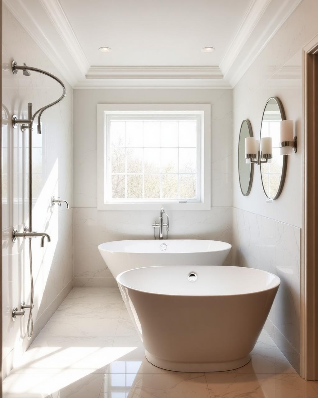 Modern renovated bathroom